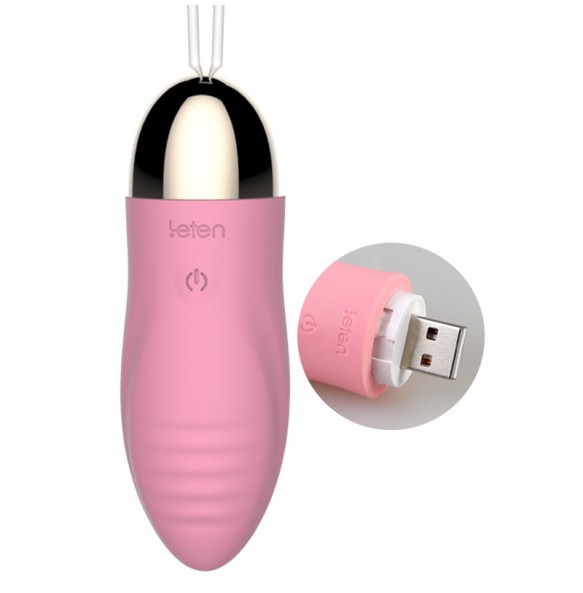 HK LETEN Surge Model Invisible Series Wireless Remote Vibrating Egg (Chargeable - Pink)